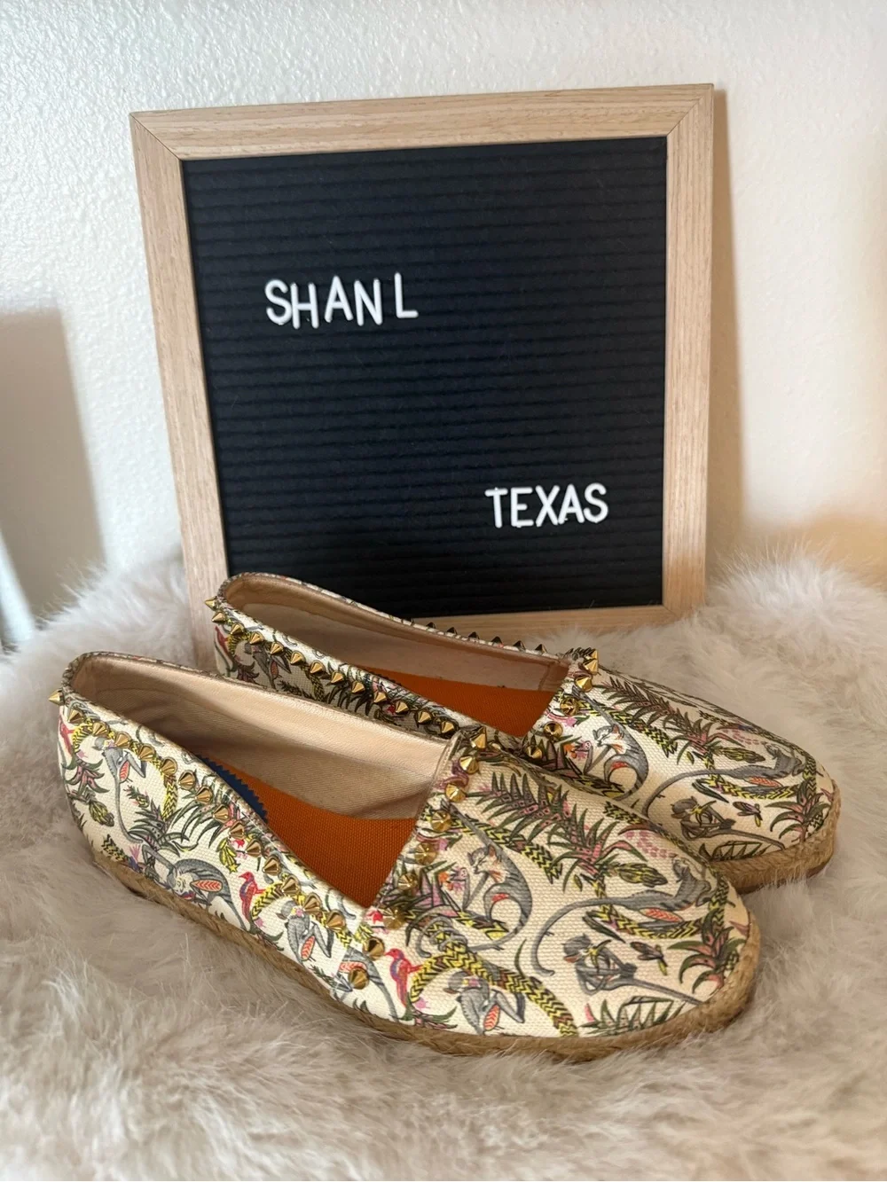 Christian Louboutin designer espadrille